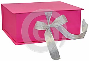 Pink gift box