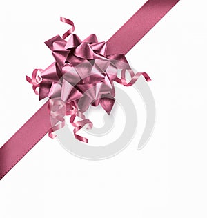 Pink gift wrap