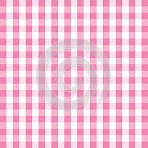 Pink gingham background