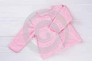 Pink girl fleece sleepwear