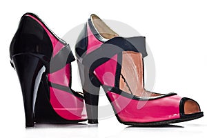 Pink glamour shoes