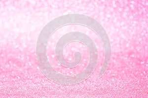 Pink glitter abstract background