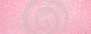 Pink glitter abstract background