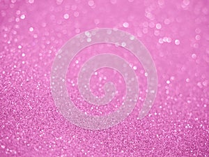 Pink glitter abstract background