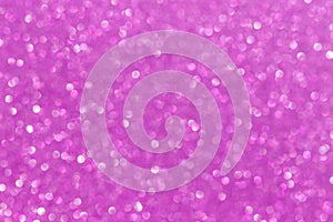 Pink glitter christmas abstract bokeh background