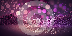 Pink glitter Texture Background for design, Generative AI