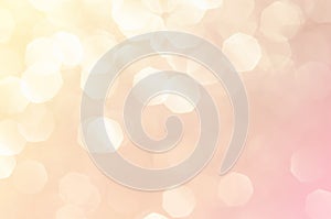 Pink gold, pink bokeh,circle abstract light background,Pink Gold shining lights, sparkling glittering Valentines day,women day or photo