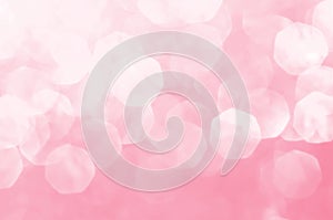 Pink gold, pink bokeh,circle abstract light background,Pink Gold shining lights, sparkling glittering Valentines day,women day or photo