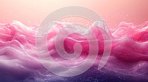 Pink gradient waves with sparkling details offering a soft and minimalistic look perfect for a modern trendy design photo