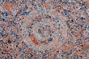 Pink granite natural rock