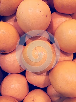 Pink Grapefruit Background - Texture