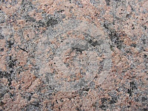 Pink-gray granite and old cement. background, texture. the parapet of the River. Granite stone abstract texture background.