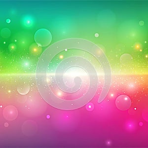 Pink and green gradient background for website header
