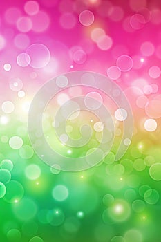 Pink and green gradient background for website header