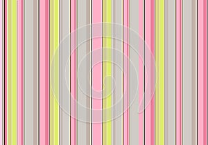 Pink, green and gray vertical stripes, vintage vector background