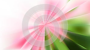 Pink and Green Radial Sunburst Background Image