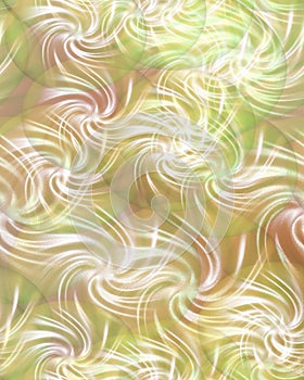 Pink Green Swirls Background