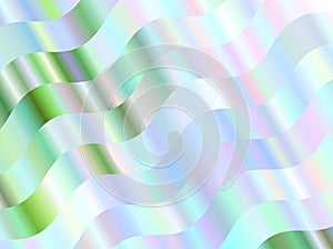 Pink, green vector pattern with liquid shapes. A vague circumflex abstract illustration with gradient.