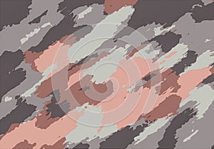 Pink grey brown and black painting abstract