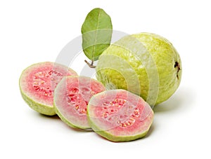 Pink guava fruit