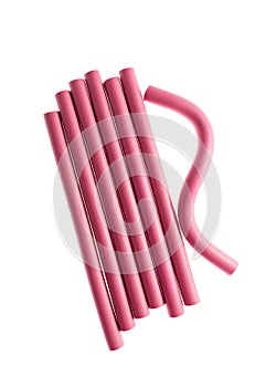 Pink Hair Curlers