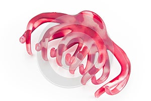 Pink hairclip photo