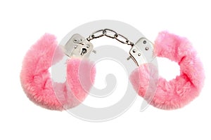 Pink handcuffs