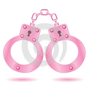 pink handcuffs