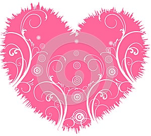 Pink heart