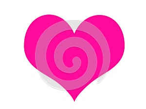 Pink heart
