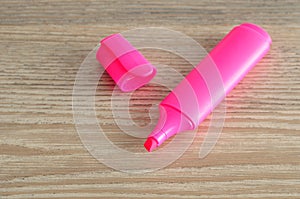 Pink highlighter