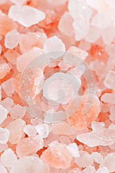 Pink himalayan salt