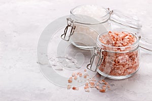 Pink himalayan salt