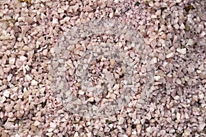 Pink Himalayan Salt at a stack photo