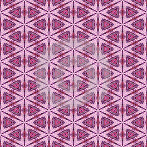 Pink hippie pattern