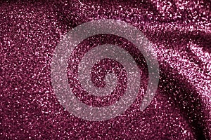 Pink holiday sparkling glitter abstract background, luxury shiny fabric material for glamour design and festive invitation