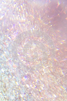 Pink hologram glittery background