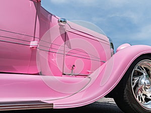 Pink hot rod