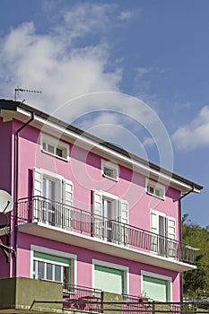 Pink house