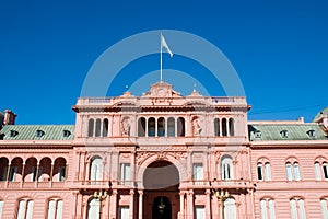 Pink house, Buenos Aires.