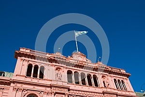 Pink house, Buenos Aires.