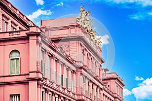 The Pink House Casa Rosada also known as Government House Casa de Gobierno