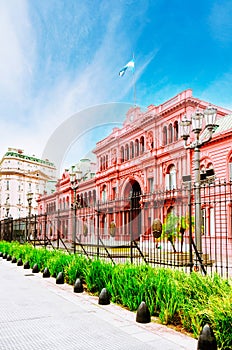 The Pink House Casa Rosada also known as Government House Casa de Gobierno photo