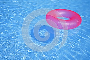 Pink Inflatable Ring