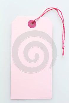 Pink labeltag