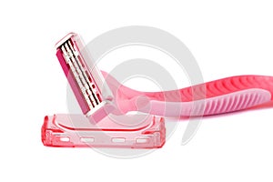 Pink lady shaver