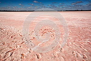 Pink Lake Victoria Australia