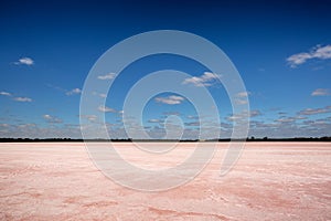 Pink Lake Victoria Australia