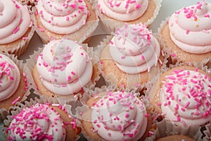 Pink Lemonade Cupcakes