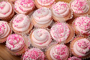 Pink Lemonade Cupcakes